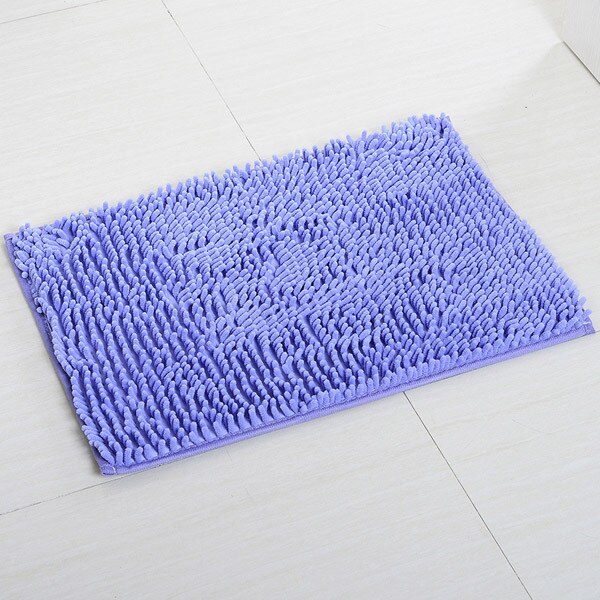 Tapis de salle de bain violette glamoureux